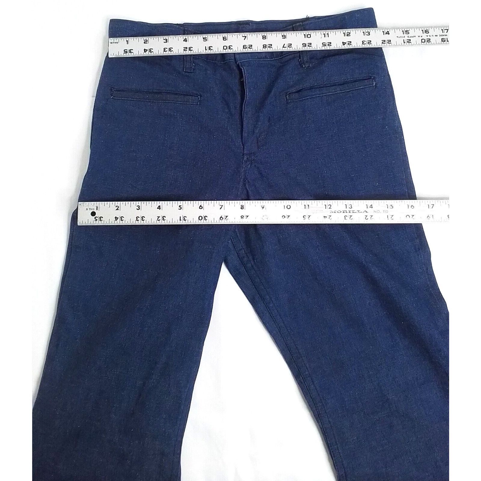 Other Sweet Orr Jeans Women's Size 27 1960's Flare Union Made Size 27" / US 4 / IT 40 - 6 Thumbnail