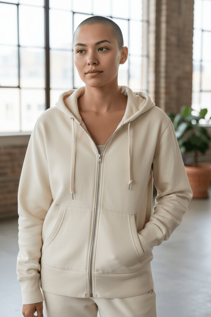 Uniqlo UNIQLO Zipper Hoodie Sweatshirts Jumper Pullover Sweater Size US XS / EU 42 / 0 - 2 Thumbnail