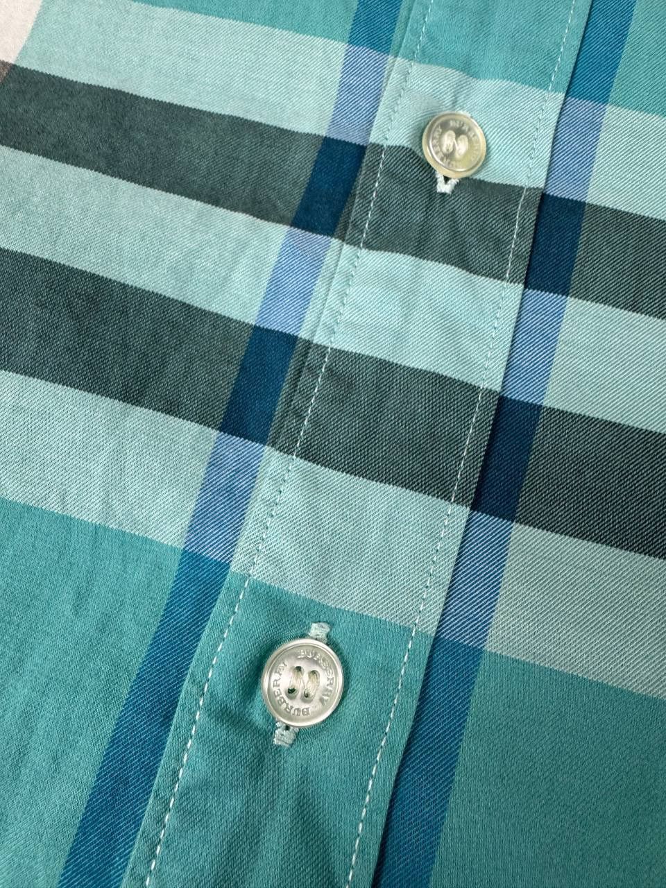 Burberry Burberry Brit Nova Check Blue Shirt Button Up Size US M / EU 48-50 / 2 - 7 Thumbnail