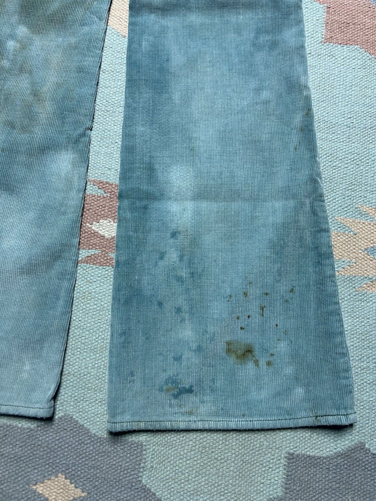 Lee 70s corduroy bell bottom pants Lee faded distressed 25x31 Size 25" / US 0 / IT 36 - 9 Thumbnail