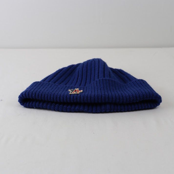 Moncler o1rshd1 Size: OS / Beanie in Blue Size ONE SIZE - 3 Thumbnail