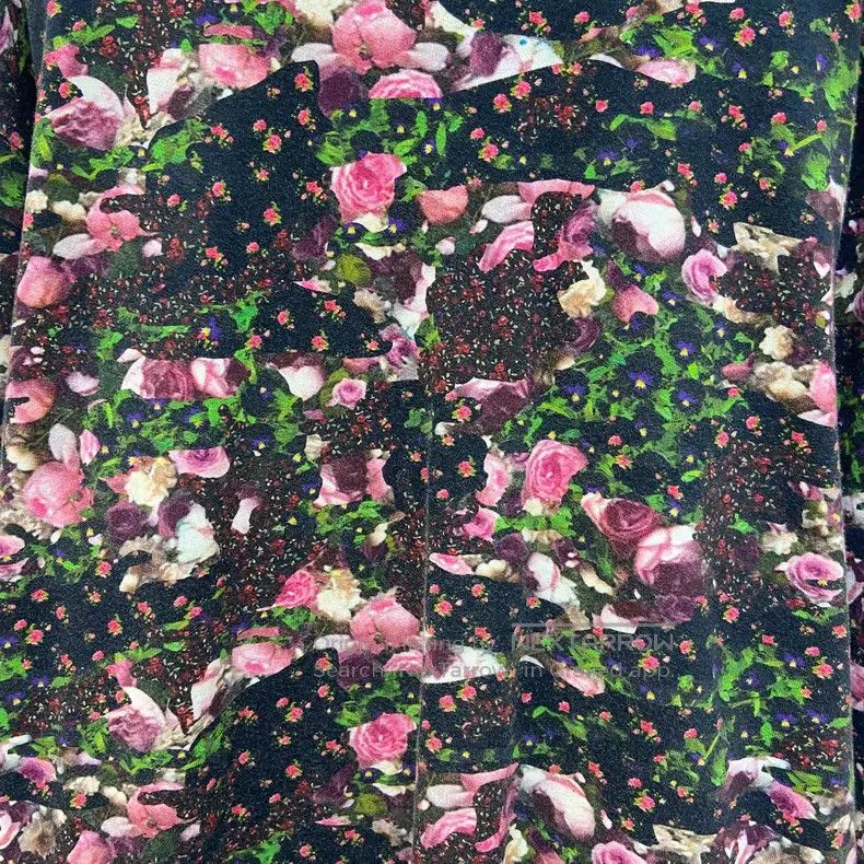 Givenchy Givenchy Human Head Floral Print Hoodie Size US L / EU 52-54 / 3 - 3 Thumbnail
