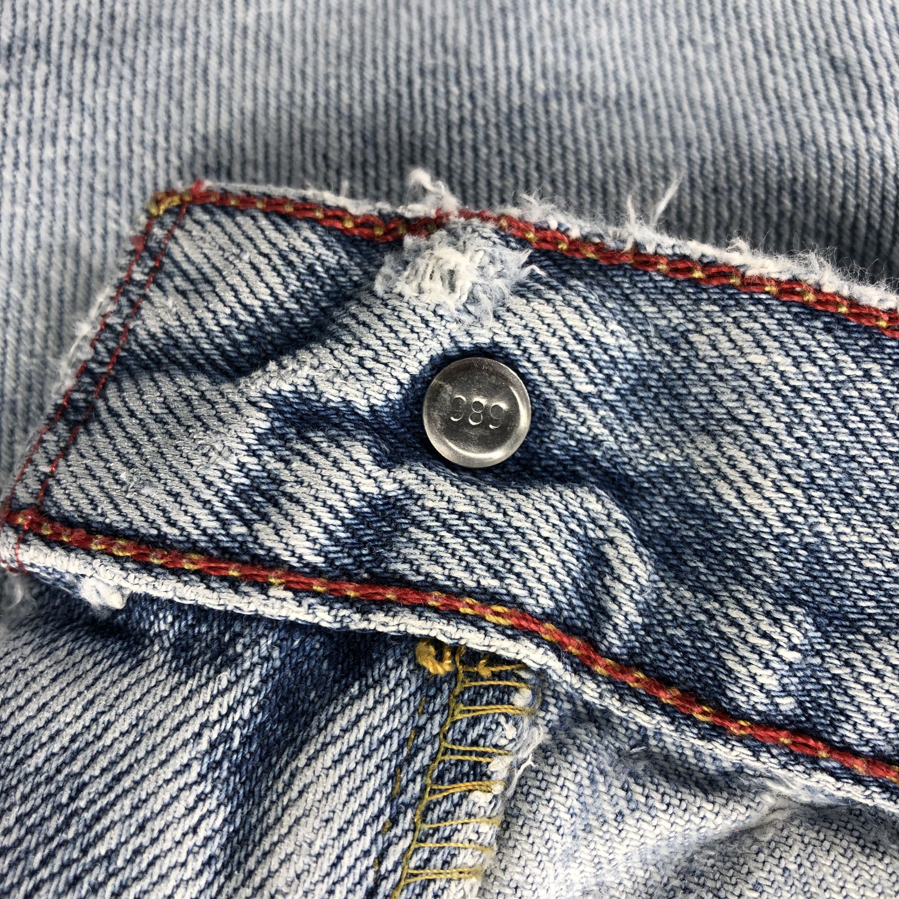 Levi's Vintage High Waist Levis 550 Jeans-JM1215 Size 28" / US 6 / IT 42 - 10 Thumbnail
