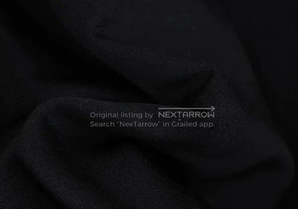 Comme des Garcons Comme des Garcons size L Black and white vintage steel plea Size 23" - 8 Thumbnail