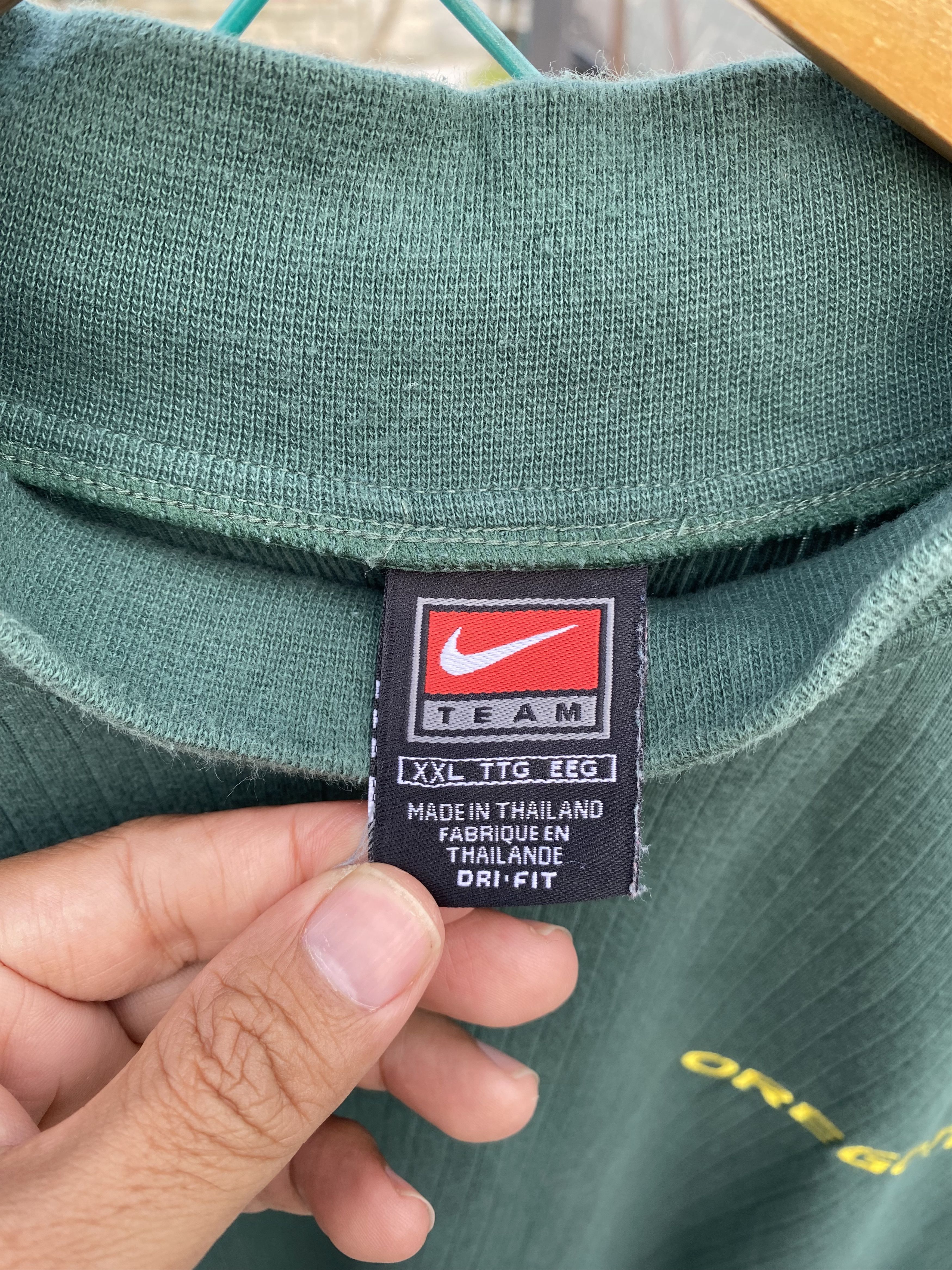 Nike Vintage Nike oregon mock neck embroidery swoosh Size US XXL / EU 58 / 5 - 8 Thumbnail