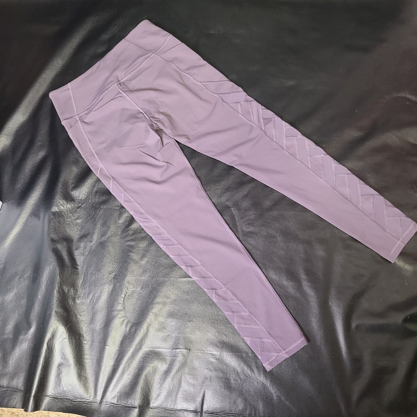 Victoria's Secret Victoria's Secret Sport Gray Leggings herringbone mesh large Size 34" / US 12 / IT 48 - 6 Thumbnail