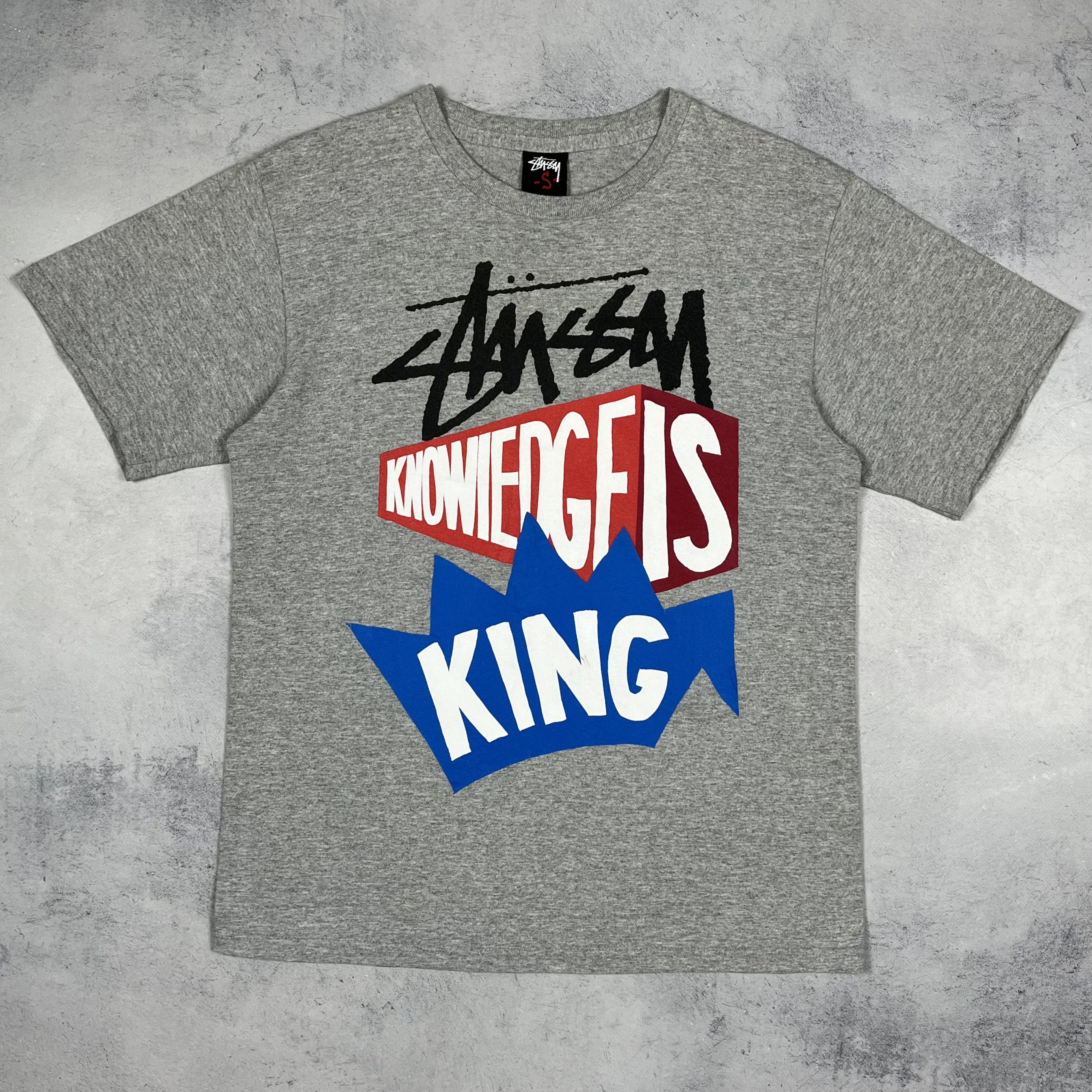 Stussy Vintage Stussy King Graffiti Big Logo T Shirt 00’s Size US S / EU 44-46 / 1 - 2 Thumbnail