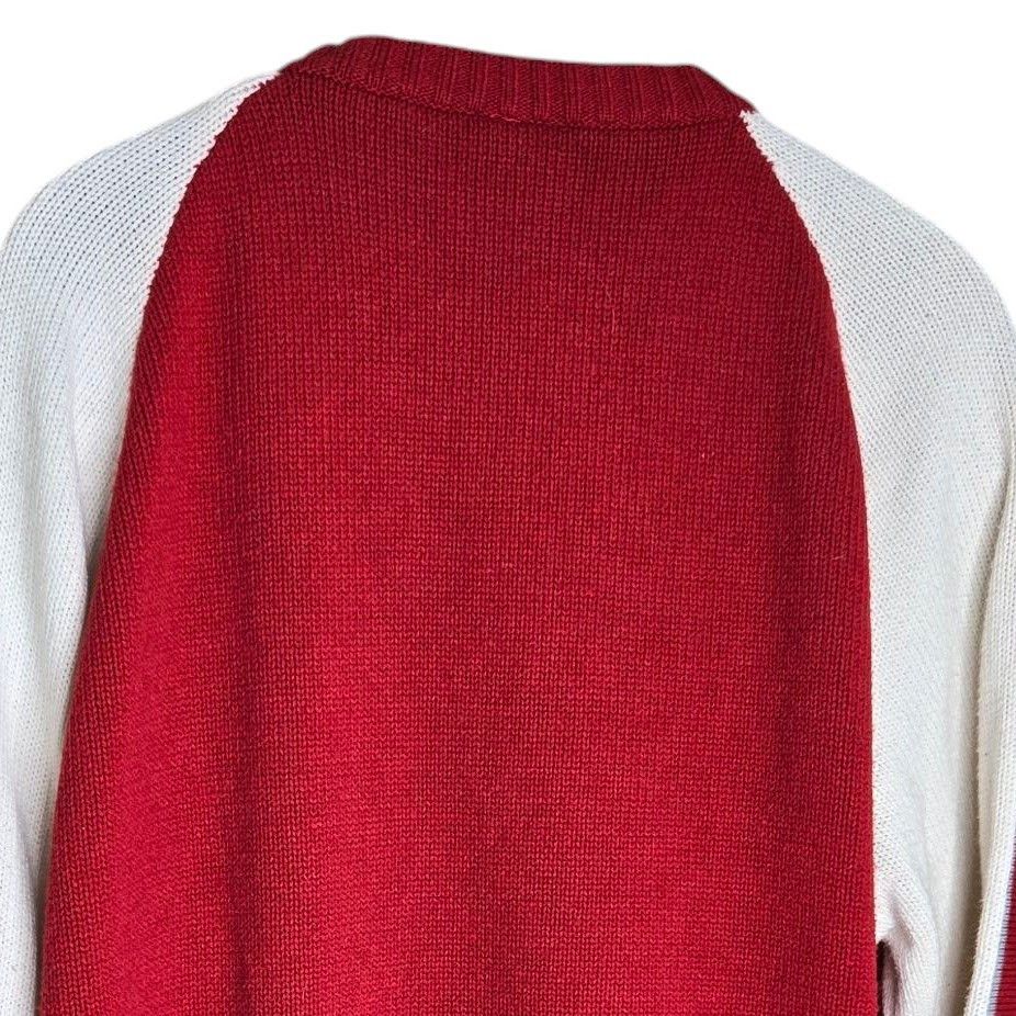 Southpole Southpole Mens Vintage Sweater XXL Cable Knit Varsity Style Size US XXL / EU 58 / 5 - 9 Thumbnail