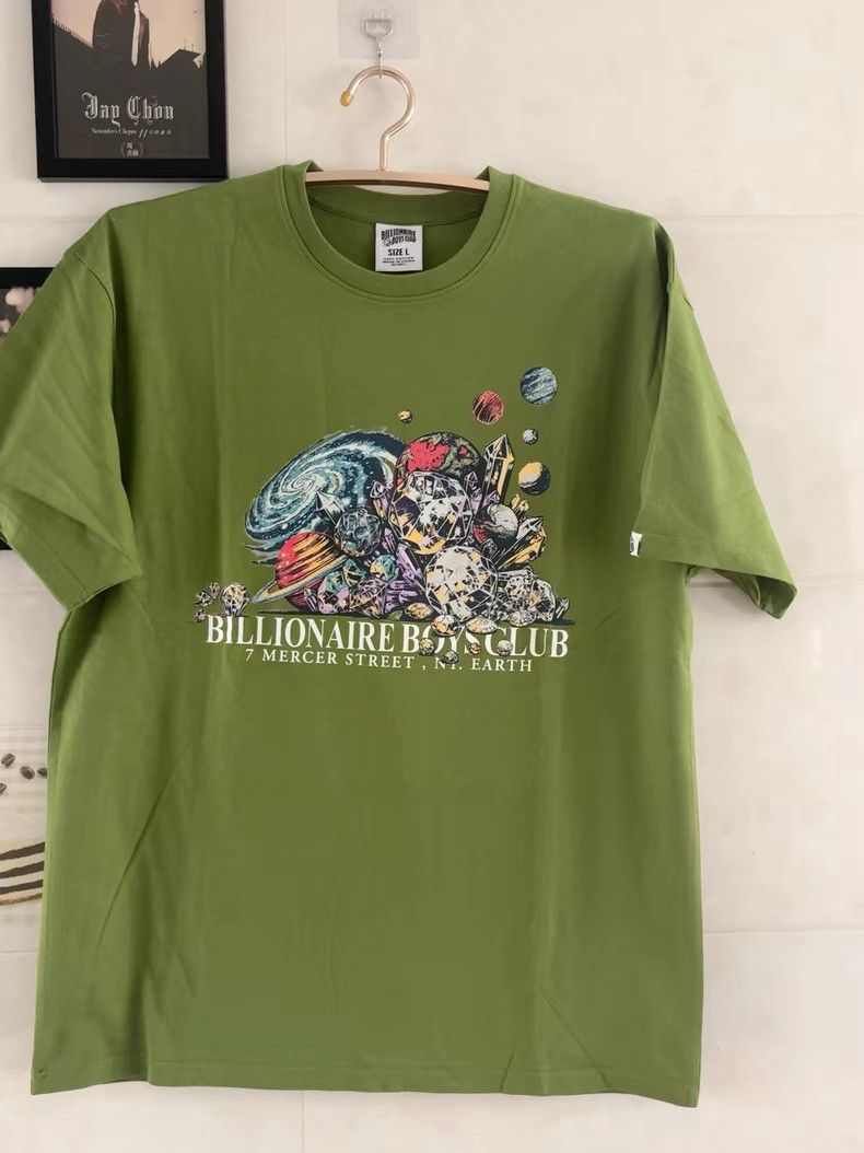 Billionaire Boys Club BBC Green Short Sleeve T-shirt Size US L / EU 52-54 / 3 - 1 Thumbnail