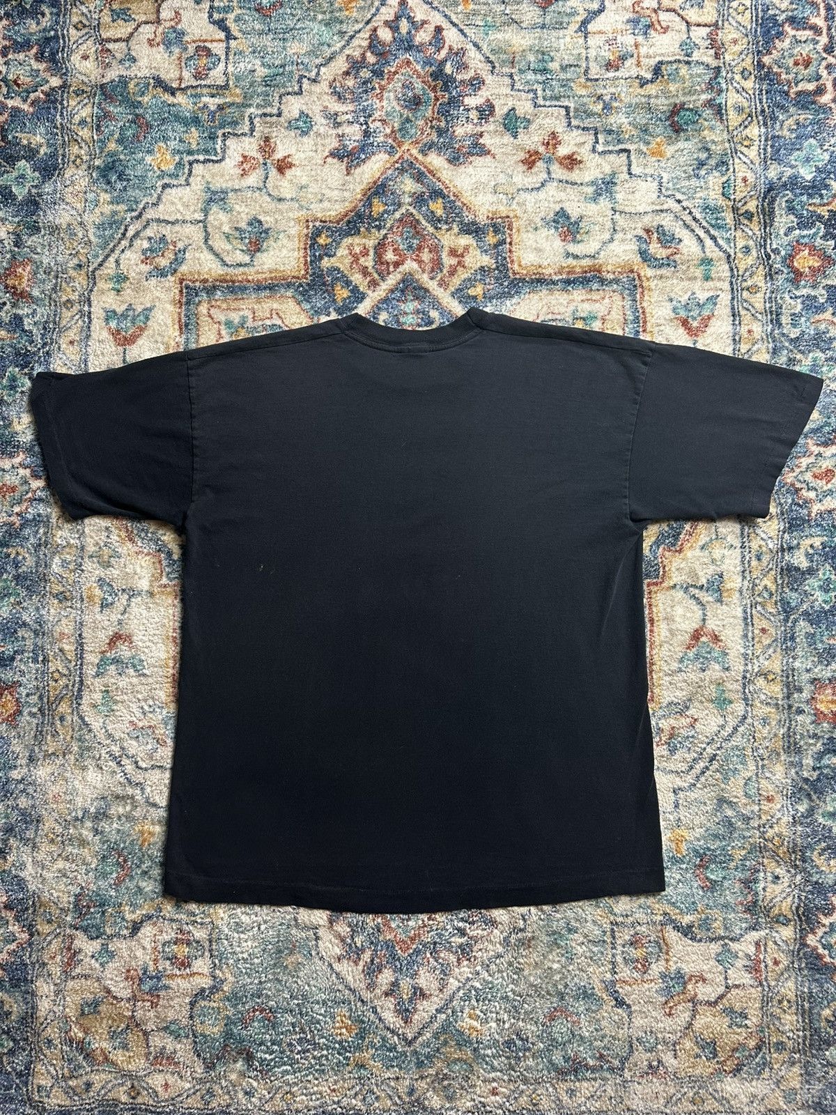 Vintage Vintage 90s GoldWing Club Biker T-shirt Size XL Size US XL / EU 56 / 4 - 2 Thumbnail
