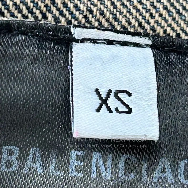 Balenciaga Balenciaga Double B Bitcoin Blue Denim Jacket Size US XS / EU 42 / 0 - 6 Thumbnail
