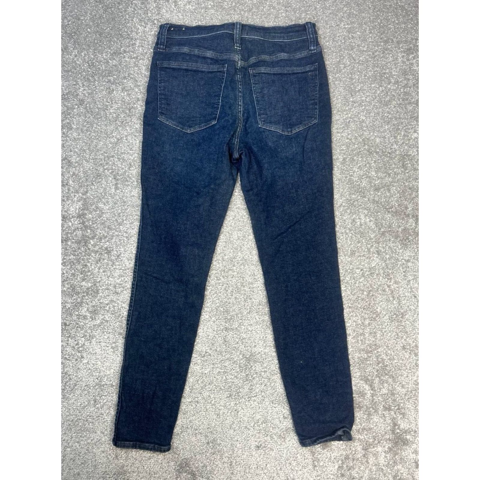 Madewell Madewell Jeans Womens 28 Blue Denim Cotton Stretch High Rise Skinny Leg 29x27 Size 28" / US 6 / IT 42 - 2 Thumbnail