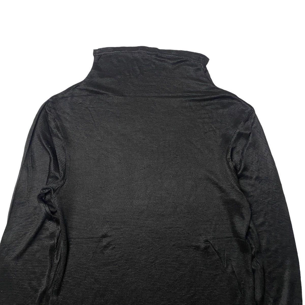 Yohji Yamamoto 1990's Yohji Yamamoto Mesh YS Turtleneck LS Size US XS / EU 42 / 0 - 8 Thumbnail