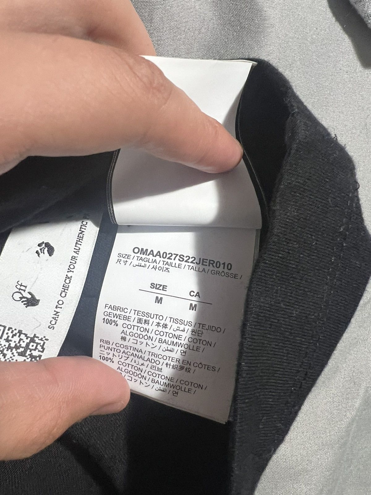 Off-White Off White Graffiti Tee Size US M / EU 48-50 / 2 - 5 Thumbnail