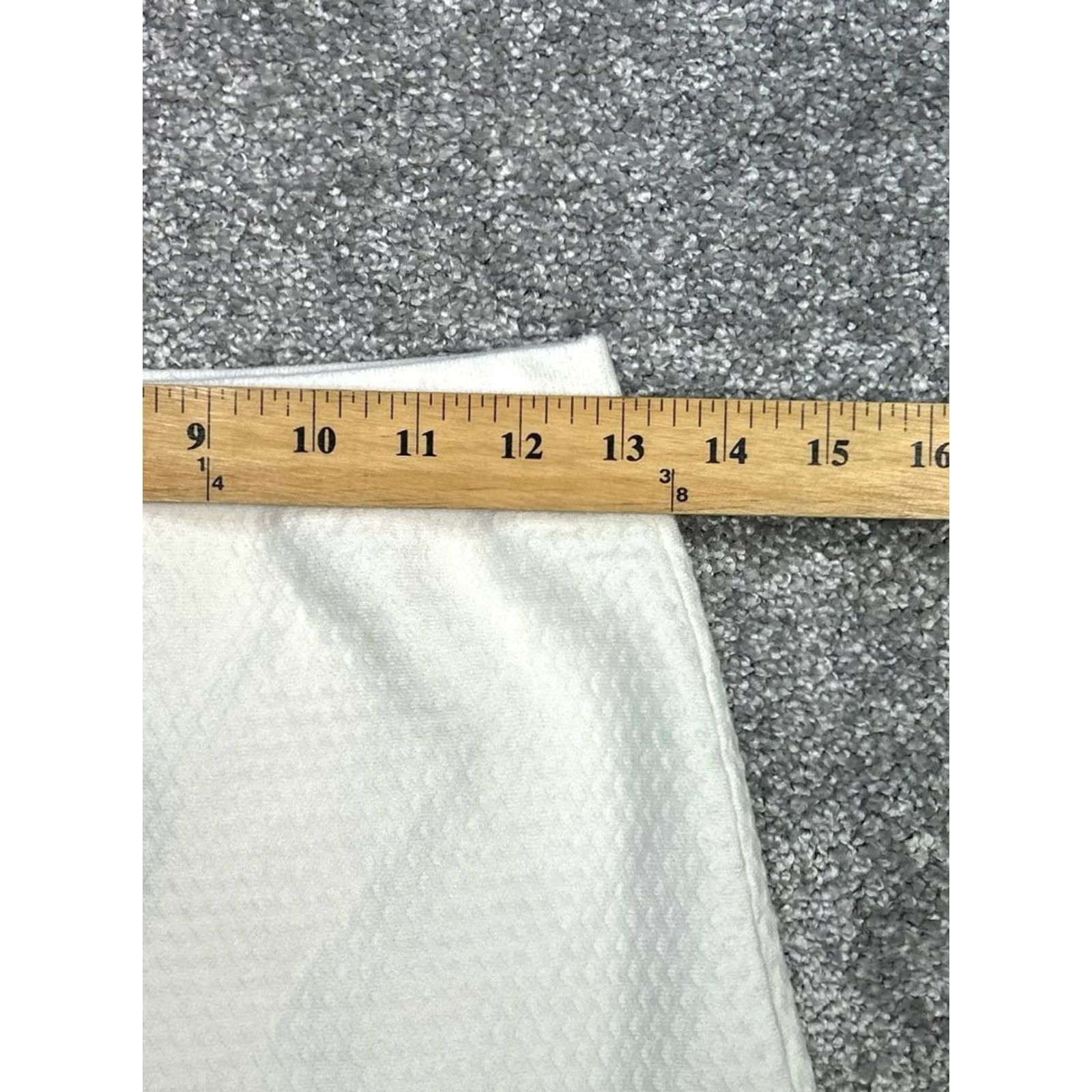 Theory Theory Mini Skirt Womens Small Petite White A Line Diamond Textured Peplum Hem Skirt Short White Womens Theory Size 28" / US 6 / IT 42 - 6 Thumbnail