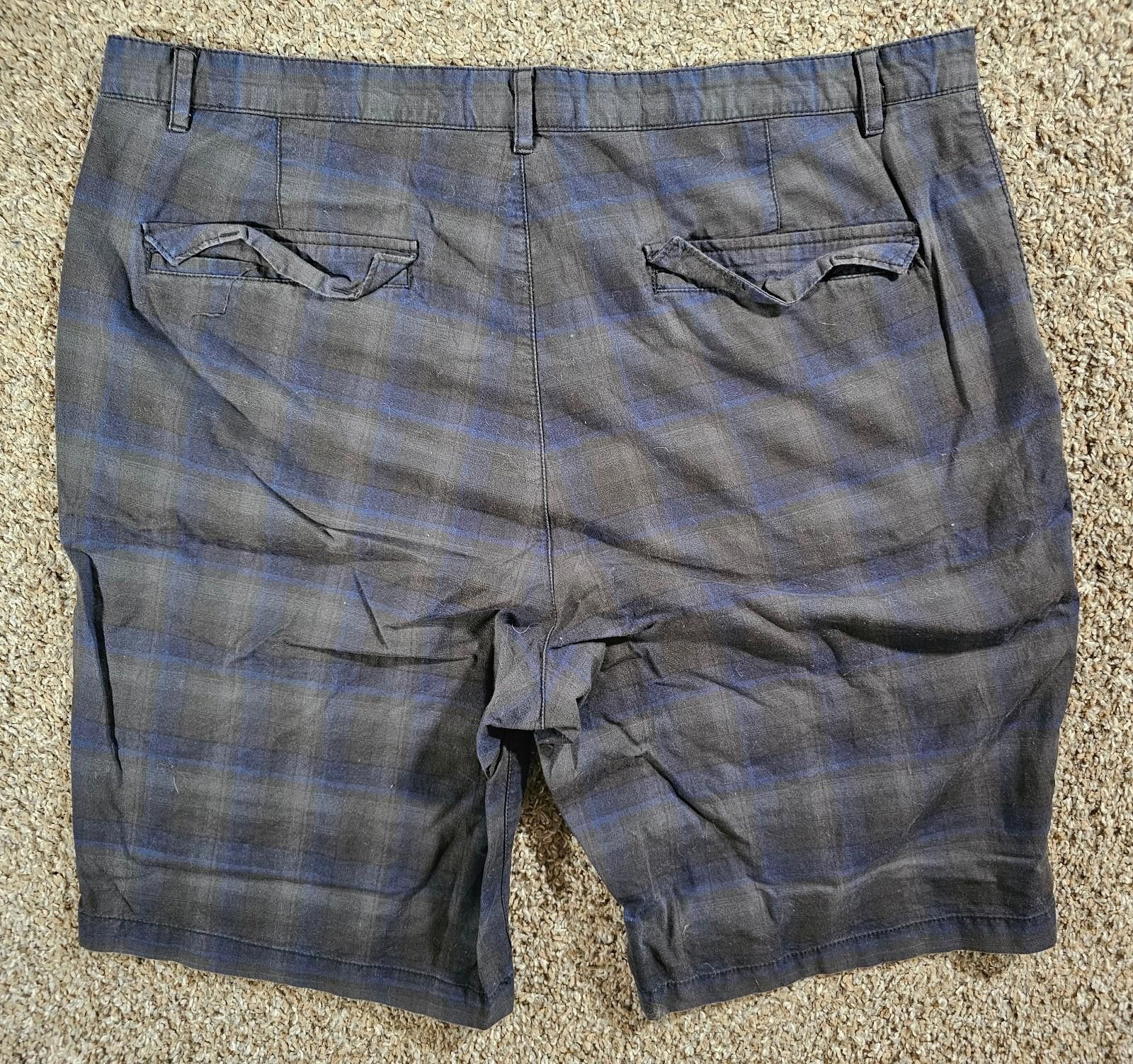 Calvin Klein Calvin Klein Sz 38 Black Blue Plaid Shorts Size US 38 / EU 54 - 5 Thumbnail