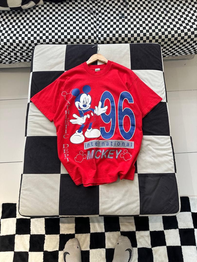 Mickey Mouse × Vintage VINTAGE MICKEY MOUSE 96 İNTERNATİONAL Size US L / EU 52-54 / 3 - 1 Thumbnail
