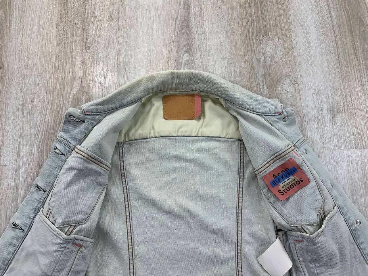 Acne Studios × Designer Womens denim jacket Acne Studios Size 34 Size XXS / US 00 / IT 34 - 8 Thumbnail