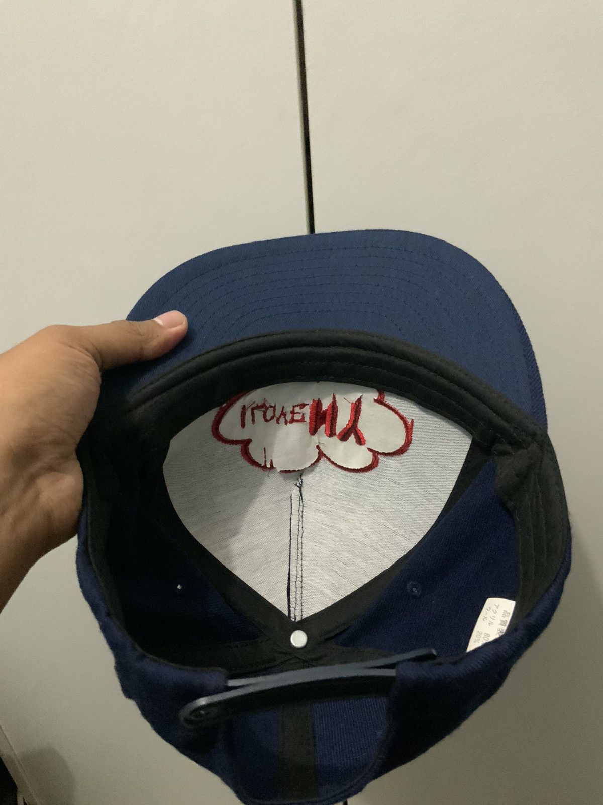 Japanese Brand I Love NY Indigo Snapback Hat Size ONE SIZE - 8 Thumbnail
