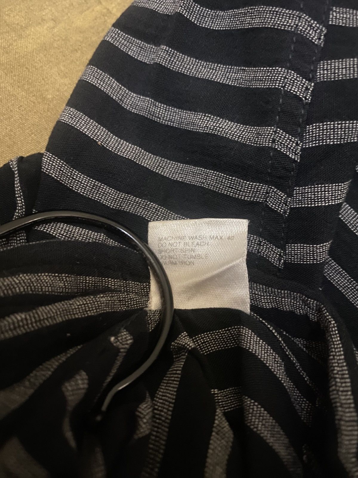 Versace Vintage 90s Versace Classic V2 Stripes Pattern Shirt Size US L / EU 52-54 / 3 - 7 Thumbnail