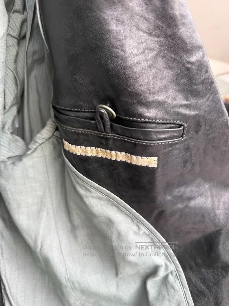 Carol Christian Poell Carol Christian Poell Titanium Alloy Prosthetic Leather Su Size US M / EU 48-50 / 2 - 3 Thumbnail