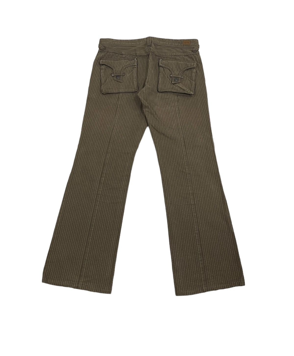 PPFM NicoleClubForMen Japan Hickory Flare Bush Jeans Size US 34 / EU 50 - 5 Thumbnail