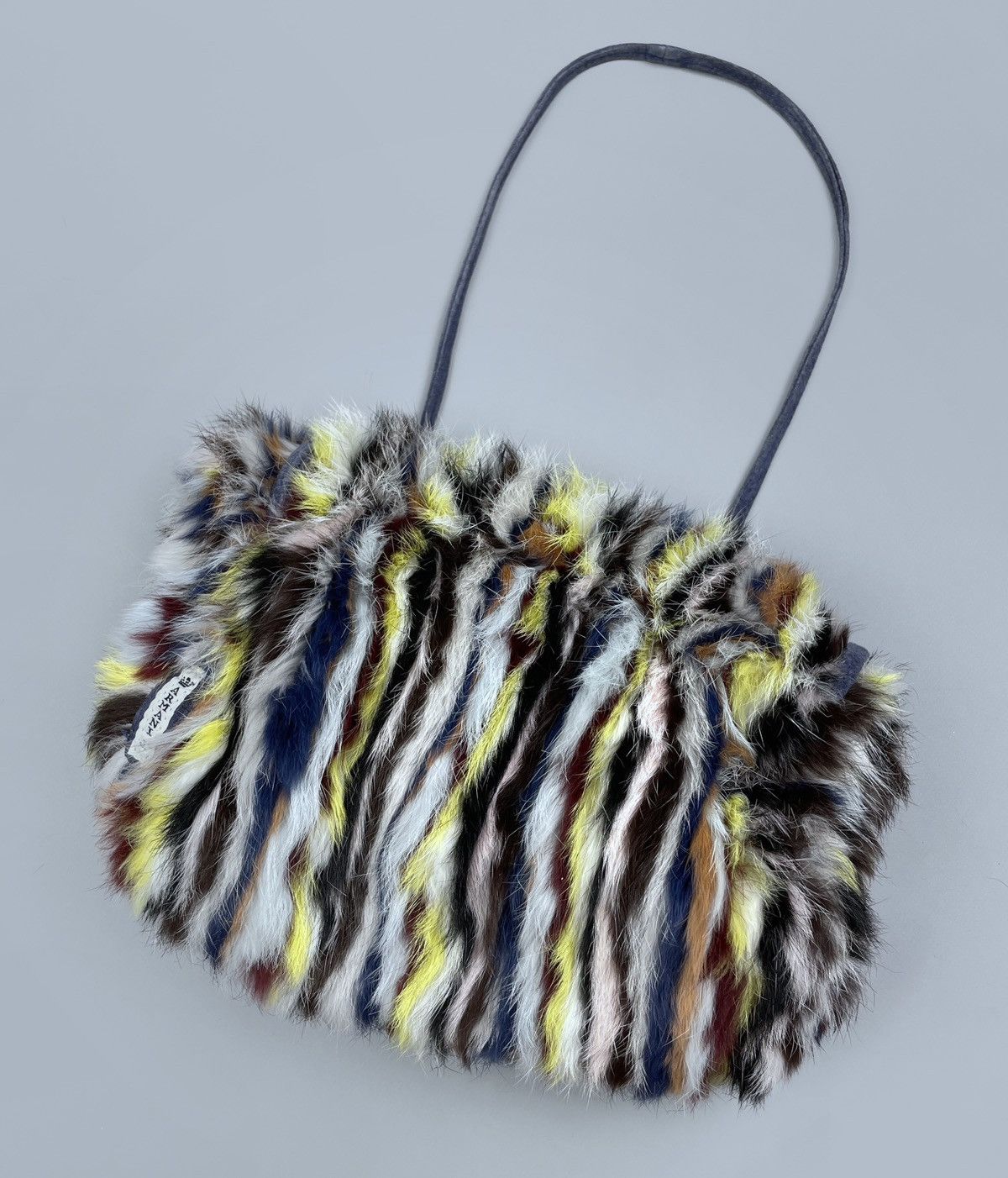 Armani Vintage Armani Jeans Rabbit Fur Trim Lace Muff Handwarme Size ONE SIZE - 1 Thumbnail
