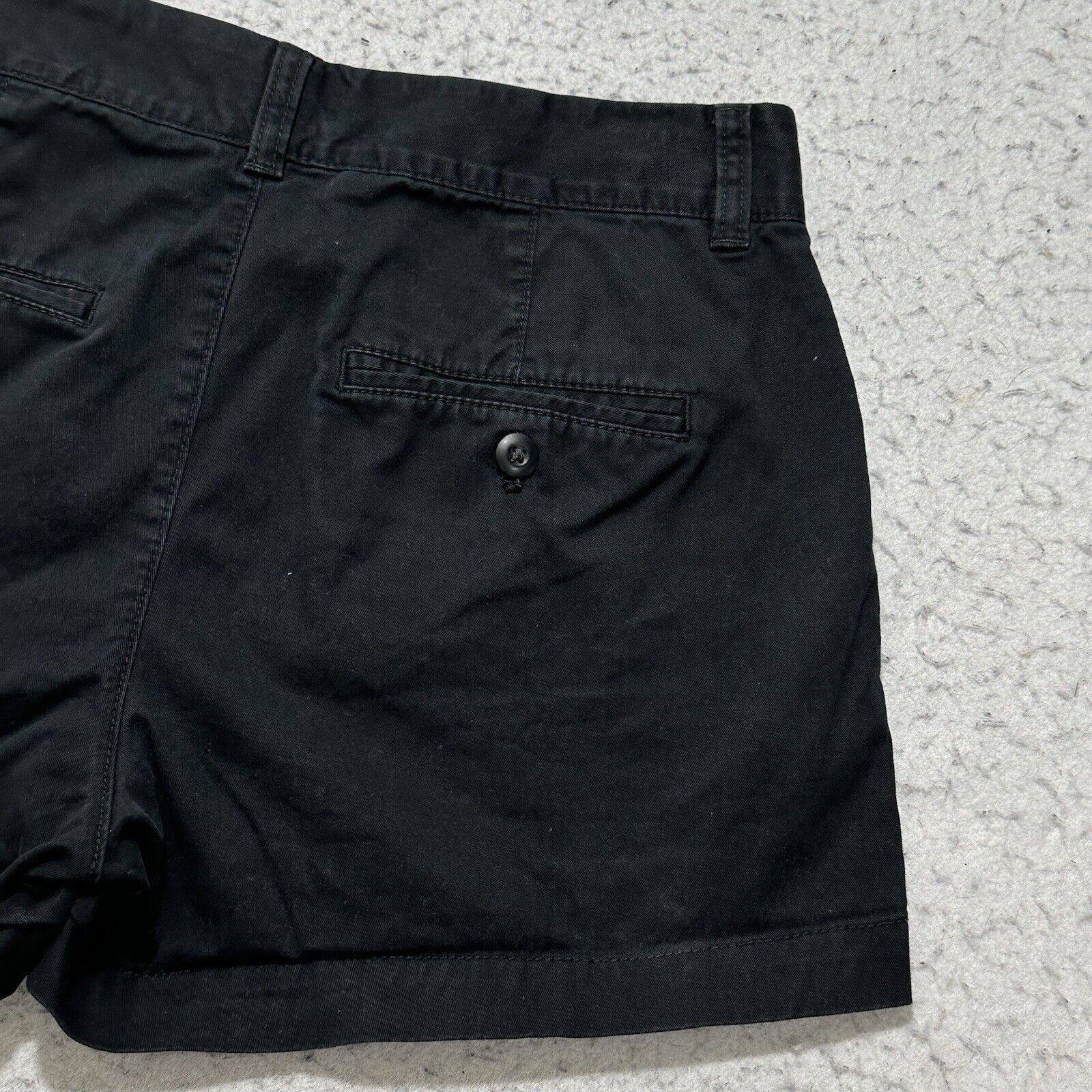 Gap GAP Petite 2 3" Inseam Khaki Shorts Black Chino Mid Rise 2P Size 26" / US 2 / IT 38 - 7 Thumbnail