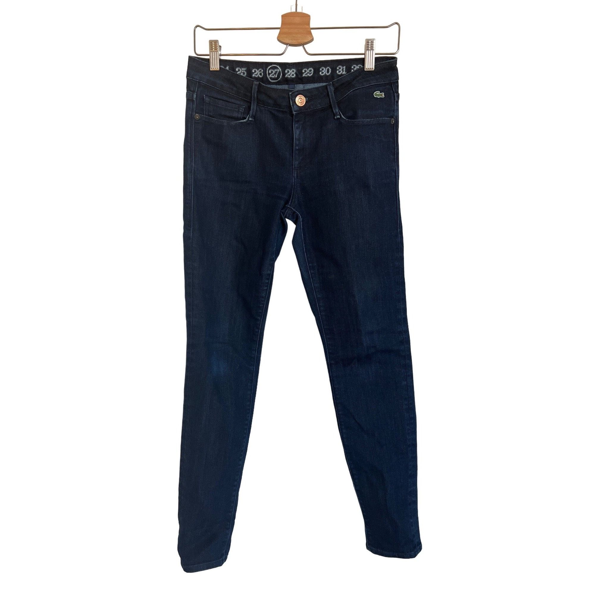 Lacoste Lacoste Dark Blue Skinny Jeans Size 27" / US 4 / IT 40 - 1 Thumbnail
