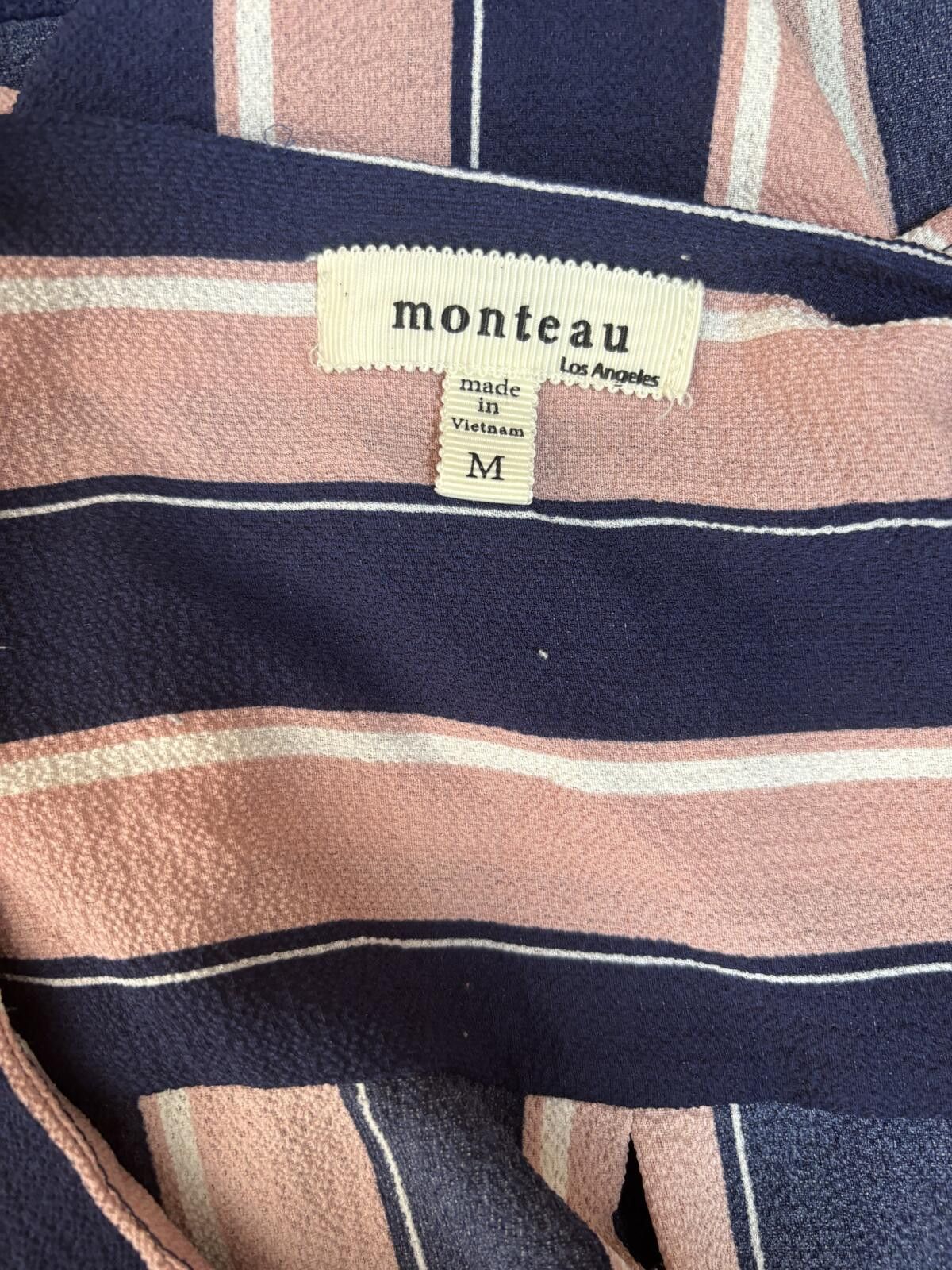 Other Monteau Boho Western Stripe Peplum Top Meduim Size M / US 6-8 / IT 42-44 - 7 Thumbnail