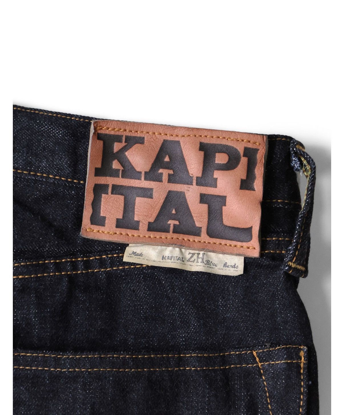 Kapital 36inch Kapital 14oz Denim 5P Monkey TH pants Size US 36 / EU 52 - 8 Thumbnail