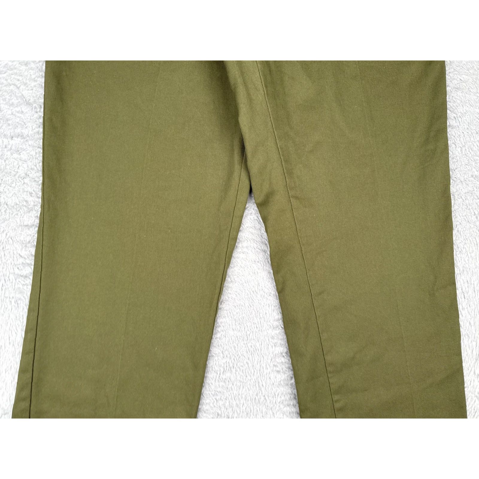 Vintage VINTAGE Boy Scouts of America Pants Mens 32x32 Olive Green Twill Straight Leg Flat 1997 Size US 32 / EU 48 - 3 Thumbnail