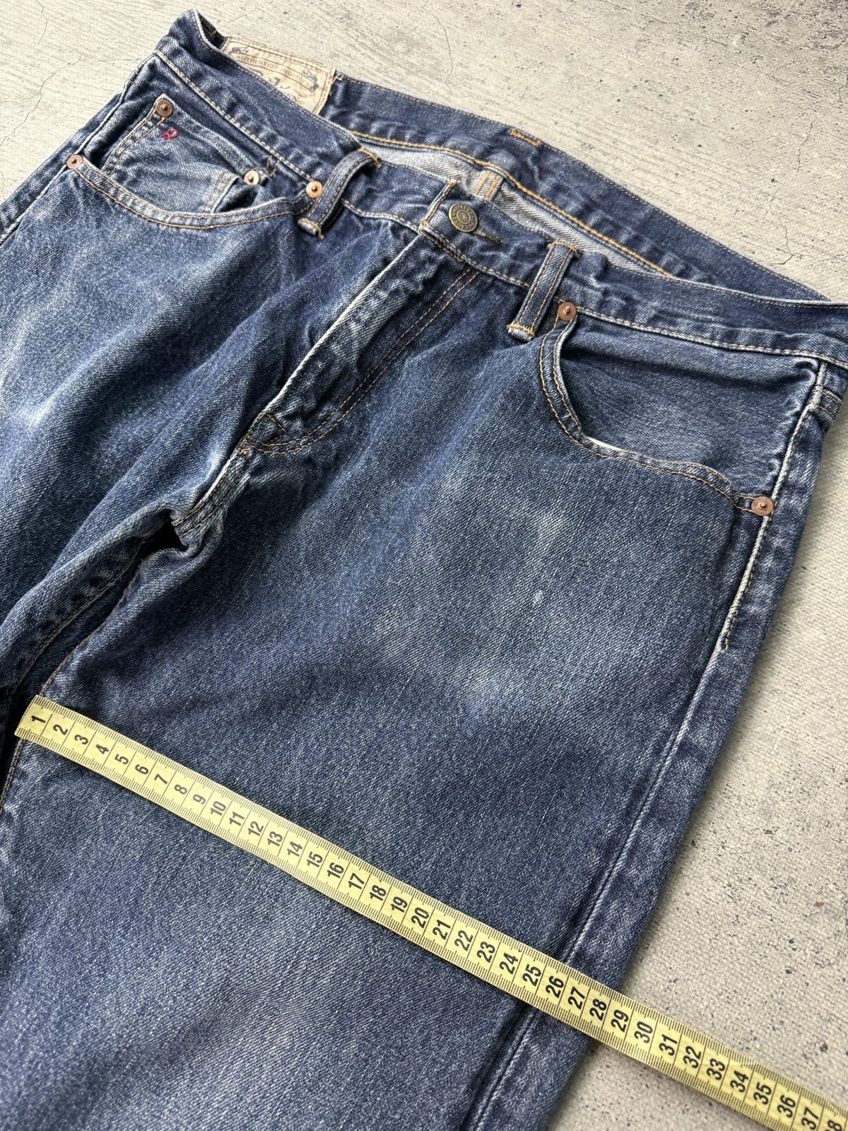 Polo Ralph Lauren Polo Ralph Lauren Jeans Men34x32 Blue Denim Varick Patchwork Size US M / EU 48-50 / 2 - 11 Thumbnail