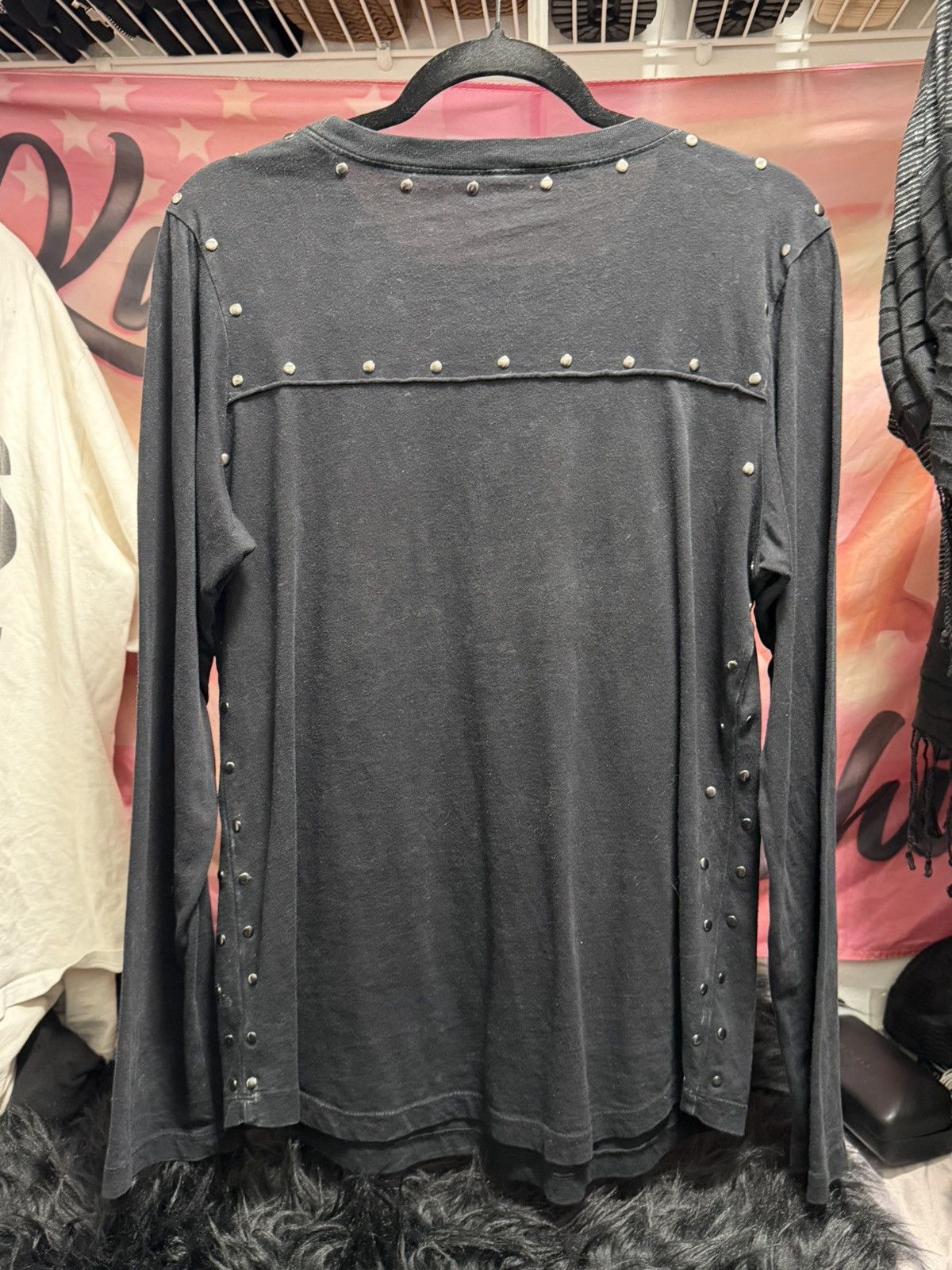 Affliction Affliction Studded Long Sleeve Tee Size US L / EU 52-54 / 3 - 3 Thumbnail