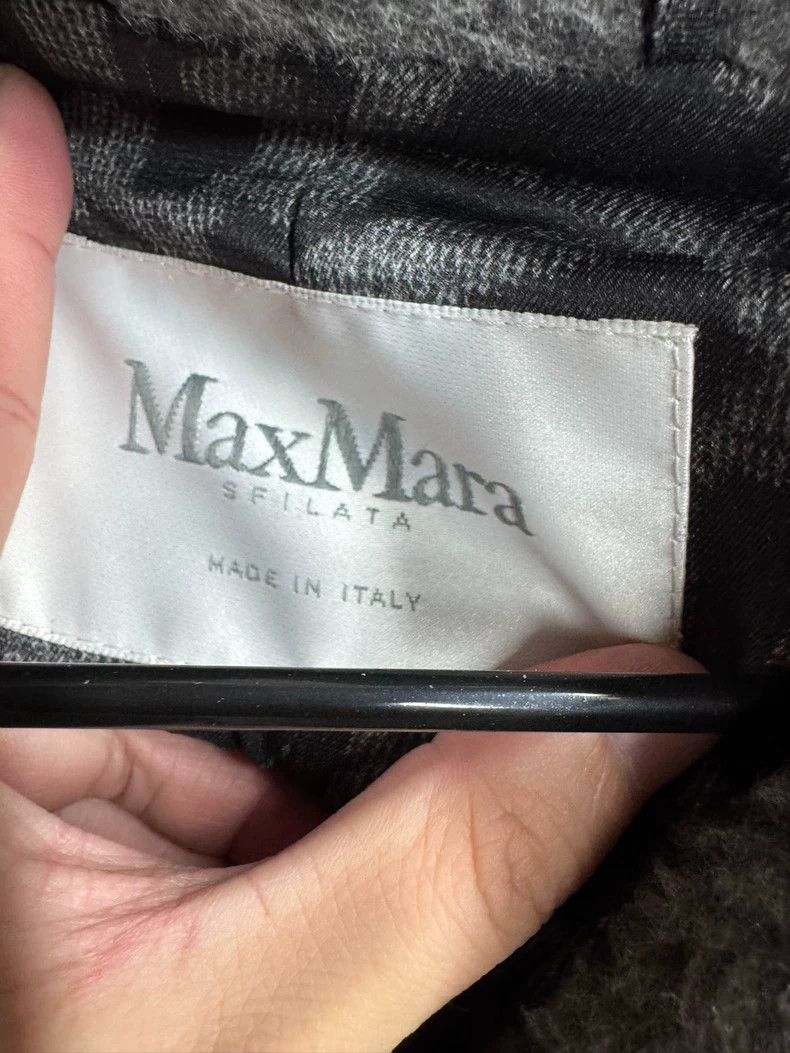 Max Mara Max Mara Teddy Bear Coat Deep Space Grey Size S / US 4 / IT 40 - 3 Thumbnail