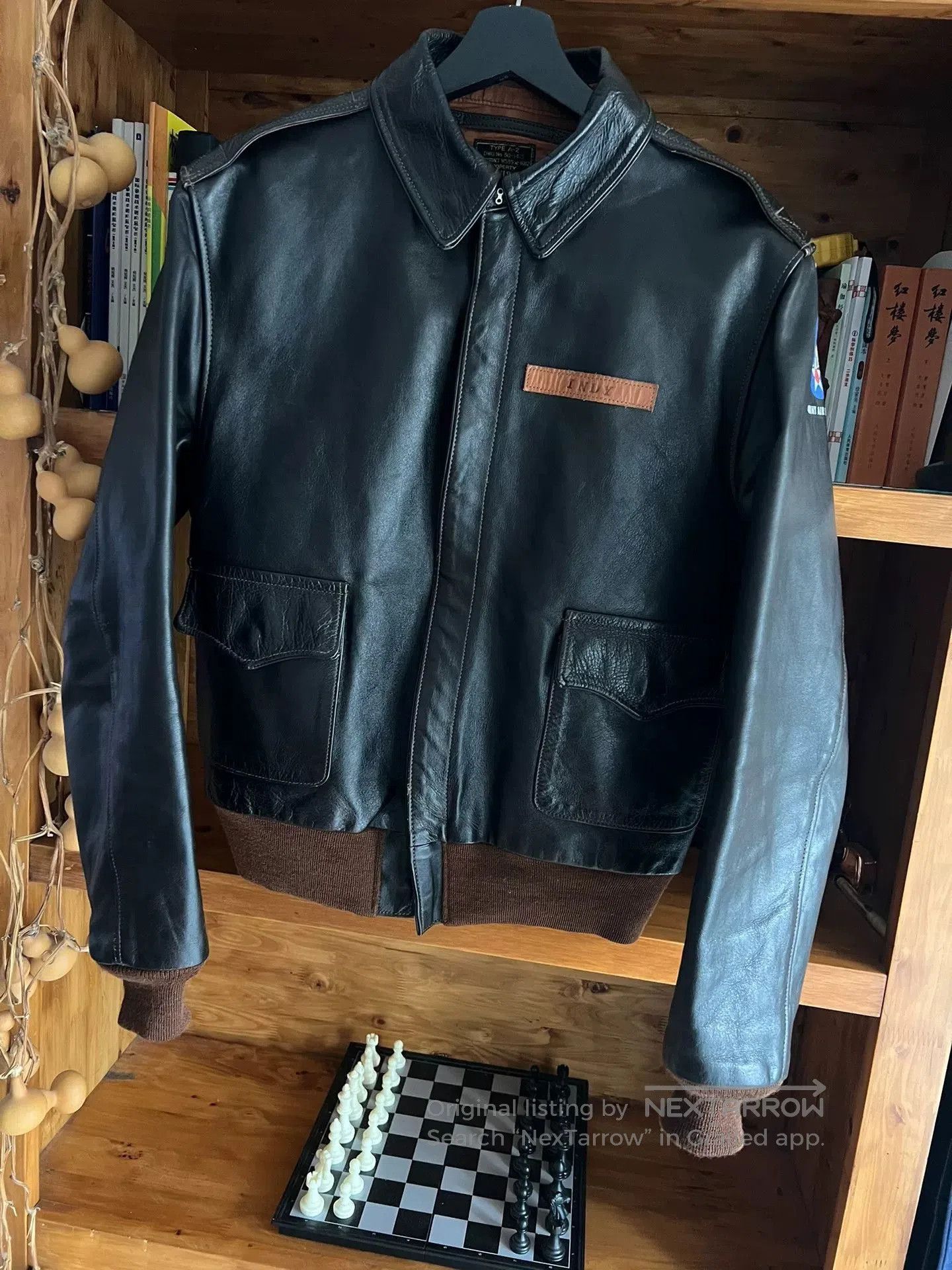 TOYS McCOY toys mccoy a2 flight jacket leather. Size US M / EU 48-50 / 2 - 4 Thumbnail