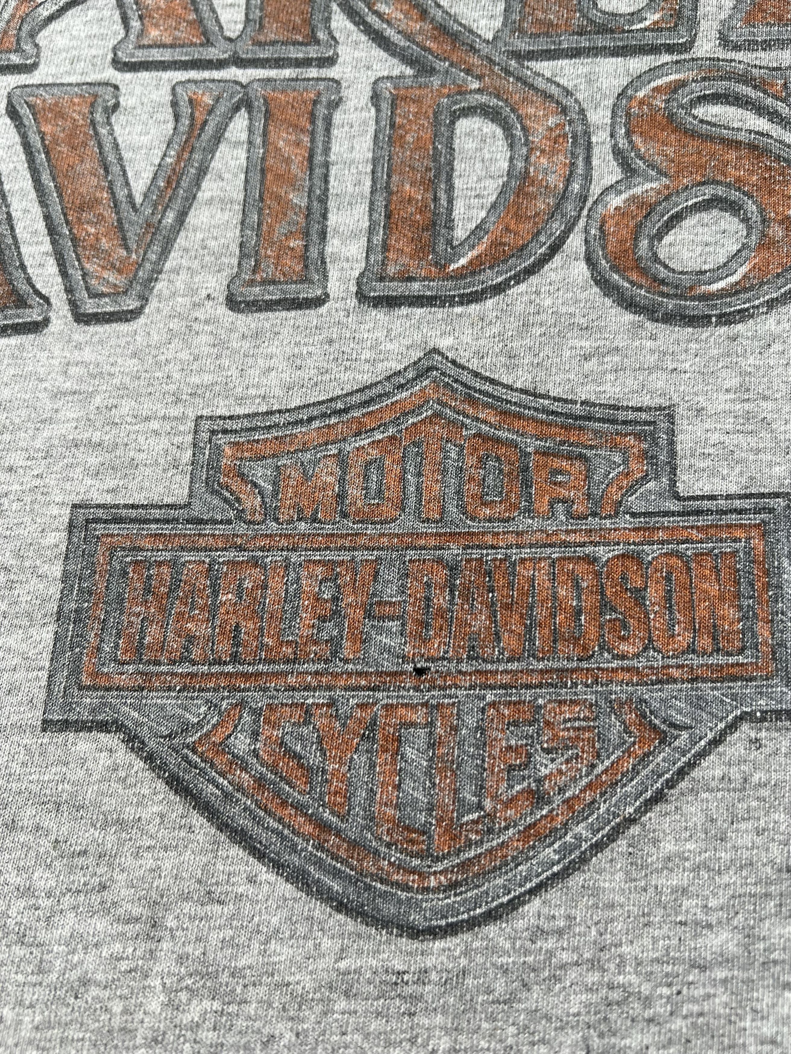 Harley Davidson Vintage 2005 Harley Davidson Motorcycle New Mexico T-shirt Size US XL / EU 56 / 4 - 4 Thumbnail