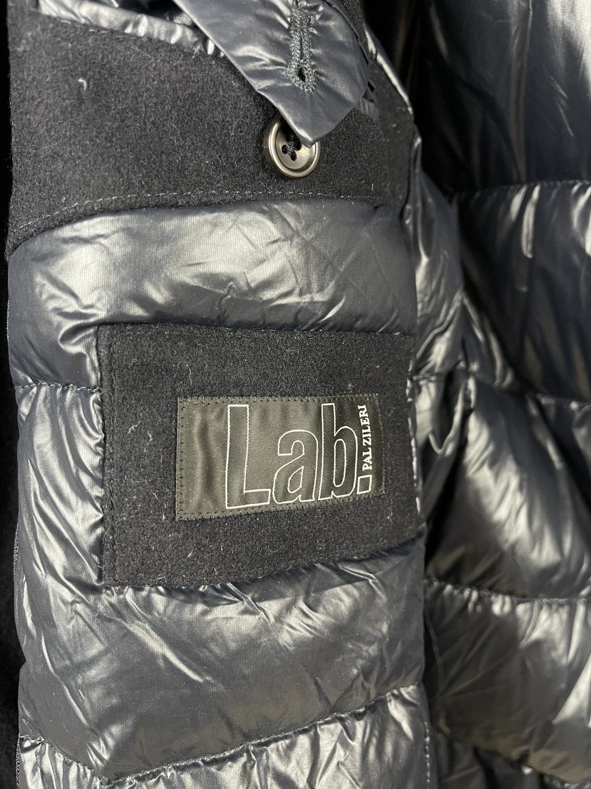 Pal Zileri Lab Paul Zileri wool cashmere feather goose down coat Size US L / EU 52-54 / 3 - 16 Thumbnail