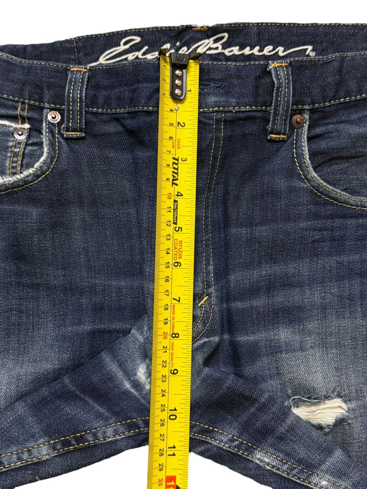 Eddie Bauer Vintage 90s Japan Eddie Bauer Selvedge Faded Wash Straight Size US 34 / EU 50 - 14 Thumbnail