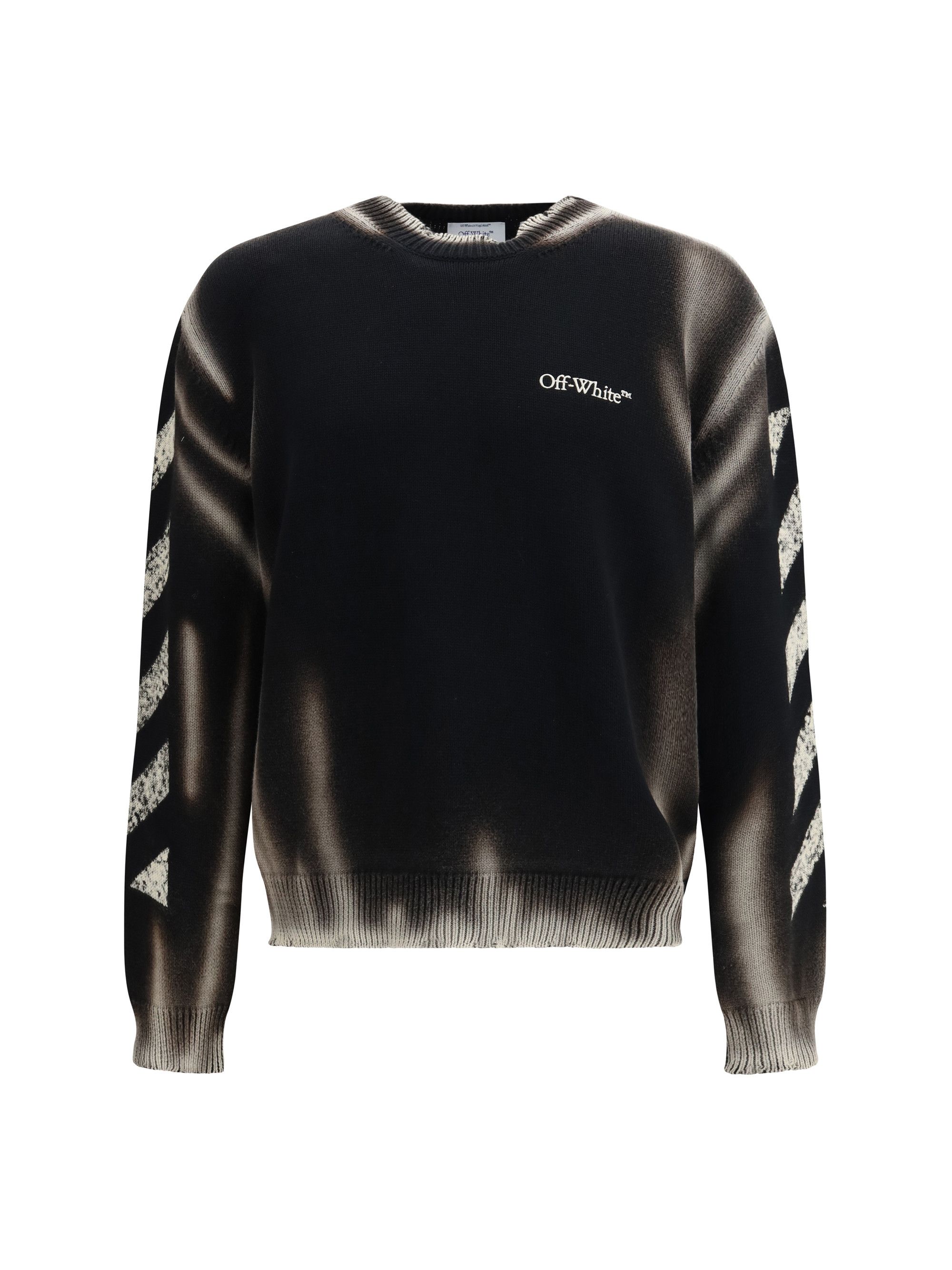 Off-White Diag Corrosion Sweater Size US S / EU 44-46 / 1 - 1 Thumbnail