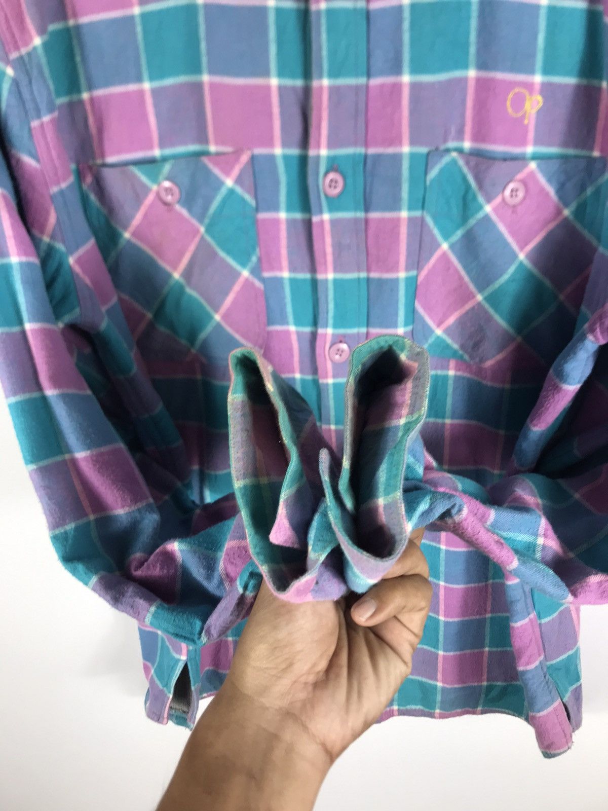 Ocean Pacific ⚡️Vintage Ocean Pacific SunWear Button Up Long Sleeve Size US L / EU 52-54 / 3 - 7 Thumbnail