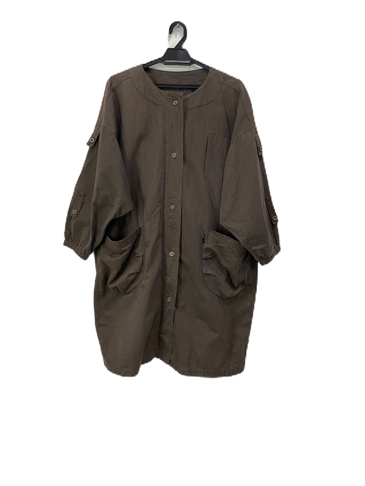 Homme Plisse Issey Miyake ISSEY MIYAKE DESIGN STUDIO OVERSIZED LONG COTTON DISTRESS Size US M / EU 48-50 / 2 - 1 Thumbnail