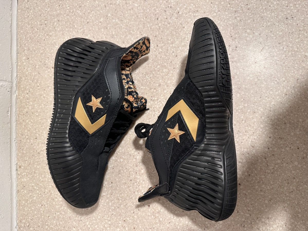 Converse Converse All Star BB Prototype CX Mid Top Black Gold Baroque Size US 10.5 / EU 43-44 - 13 Thumbnail