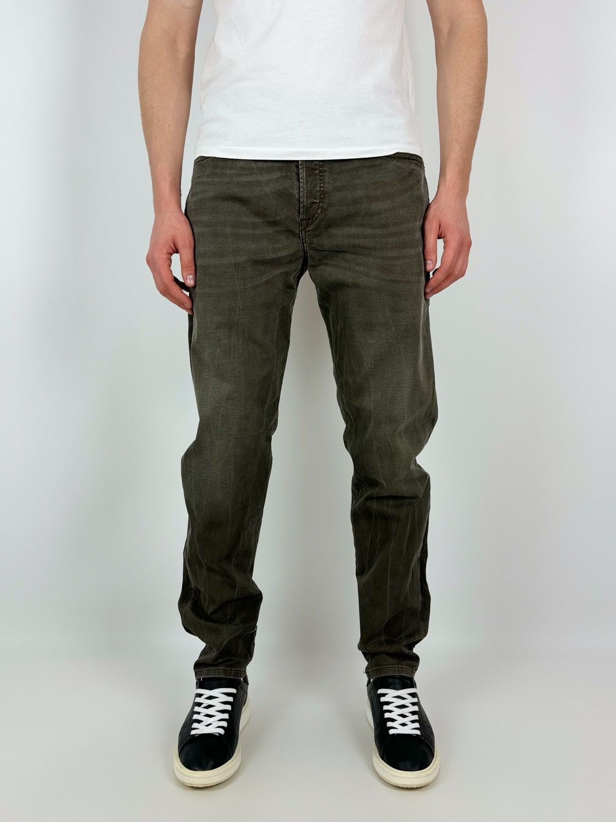 Diesel Diesel Washed D Fining Chino Tapered Pants Size US 34 / EU 50 - 1 Thumbnail