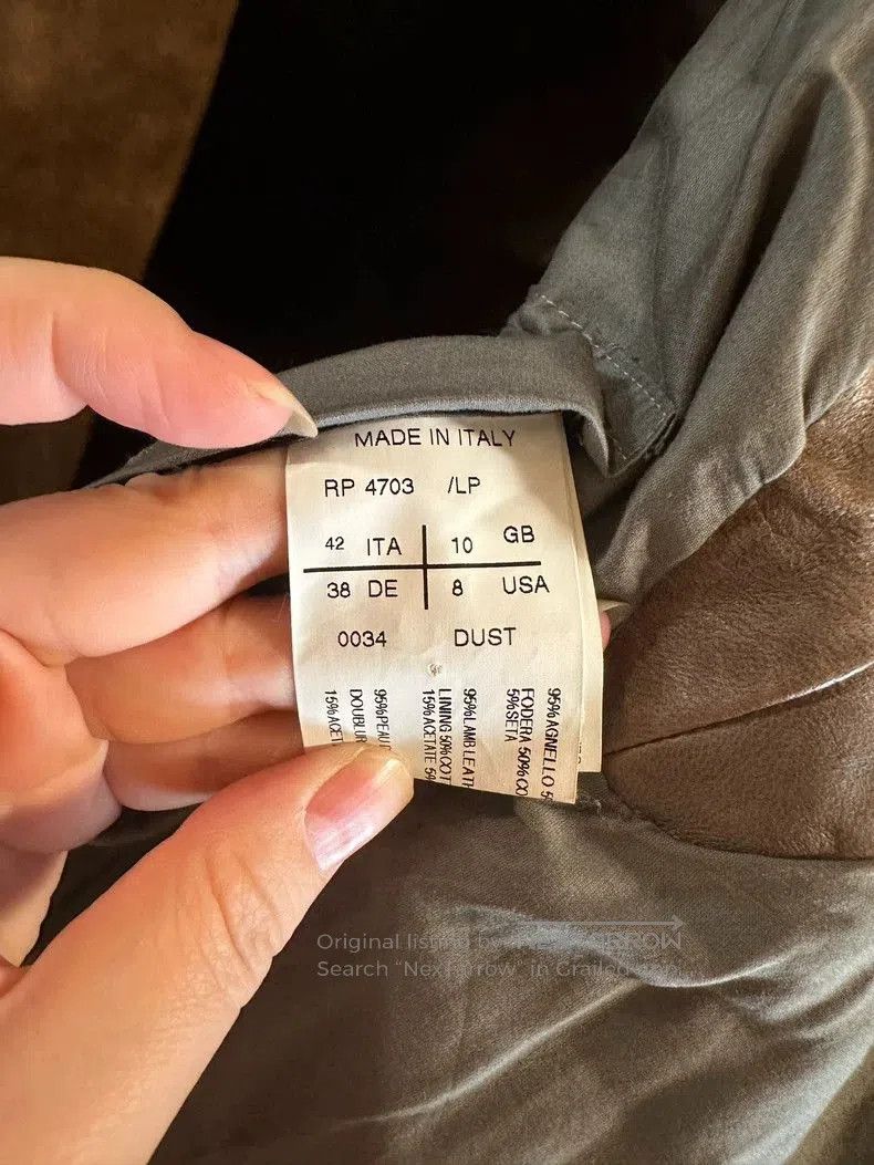 Rick Owens Rick Owens Sheepskin Leather Jacket. Size US M / EU 48-50 / 2 - 8 Thumbnail