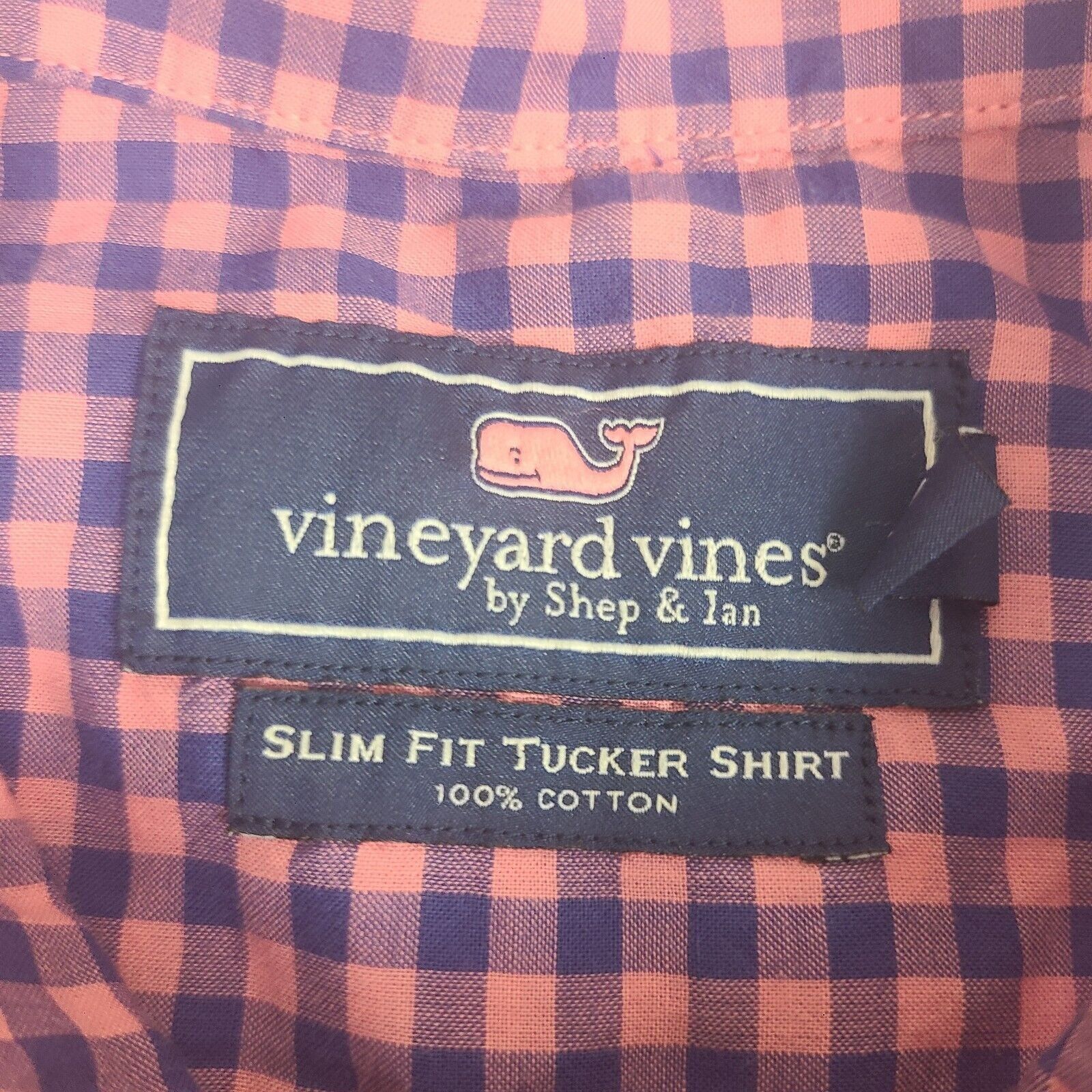 Vineyard Vines Vineyard Vines Mens Slim Fit Tucker Button Front Shirt Check Size US L / EU 52-54 / 3 - 3 Thumbnail