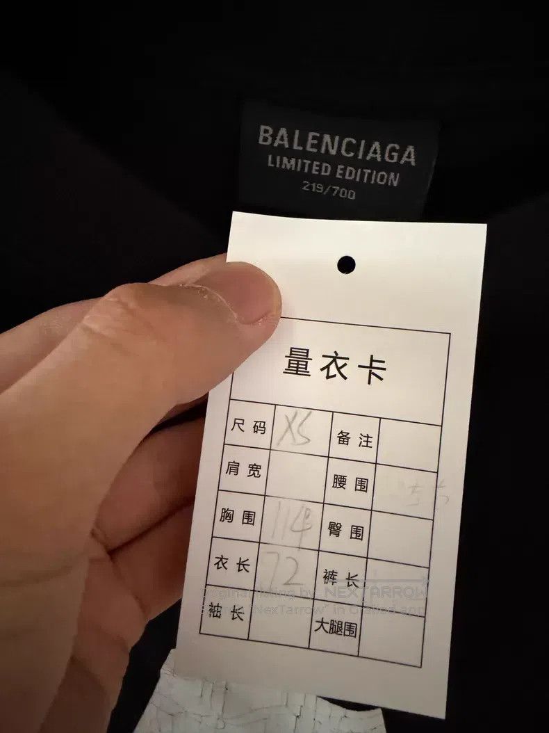 Balenciaga Balenciaga Long-sleeve T-shirt Size US XS / EU 42 / 0 - 3 Thumbnail