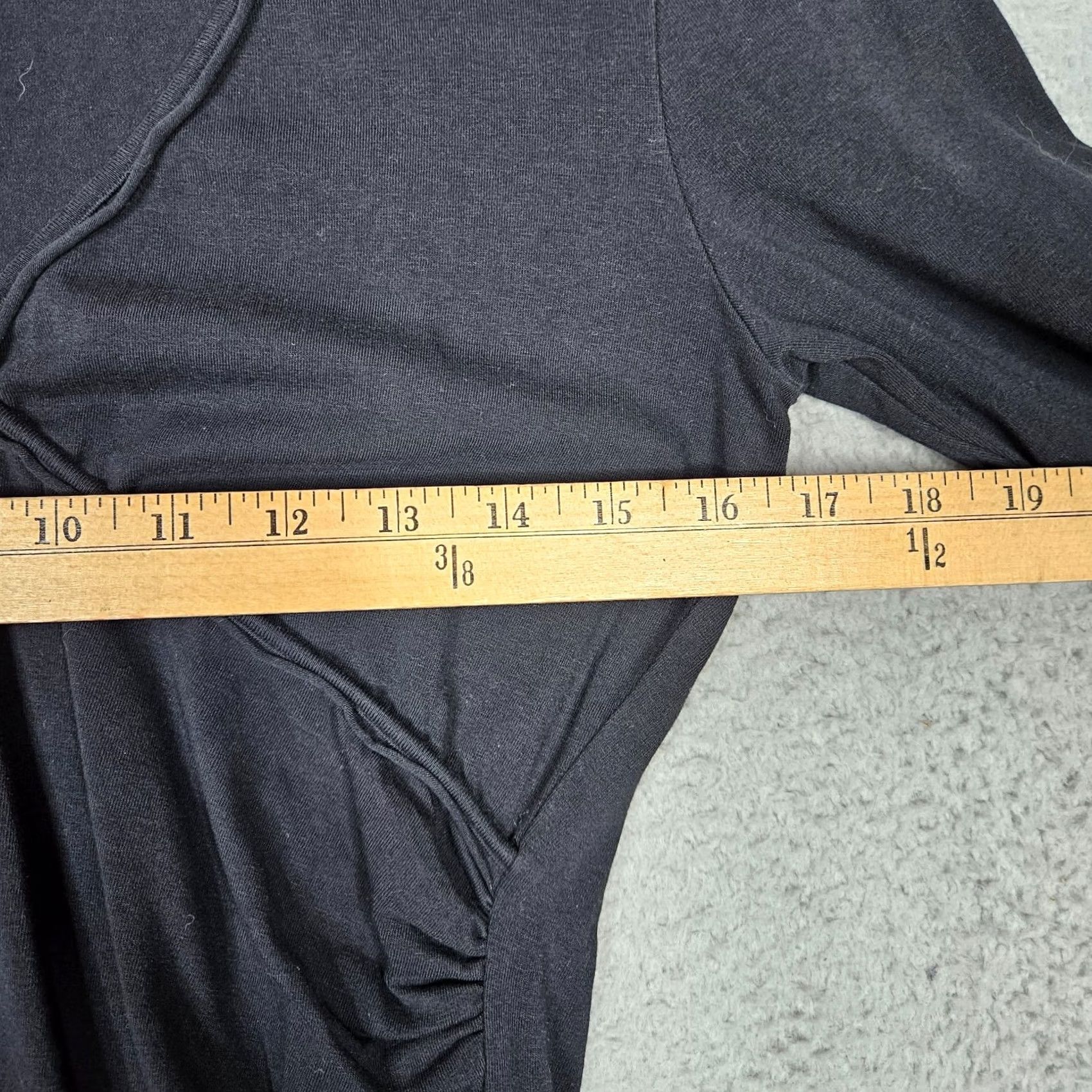 Vintage Sundance V-Neck Long Sleeve Solid Top Womens Small Black Shirt Regular Size S Size S / US 4 / IT 40 - 2 Thumbnail