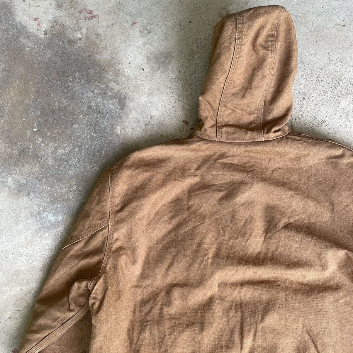 Carhartt Vintage 90s Carhartt FR Detroit Hoodie Fullzipper Jacket Size US XL / EU 56 / 4 - 23 Thumbnail