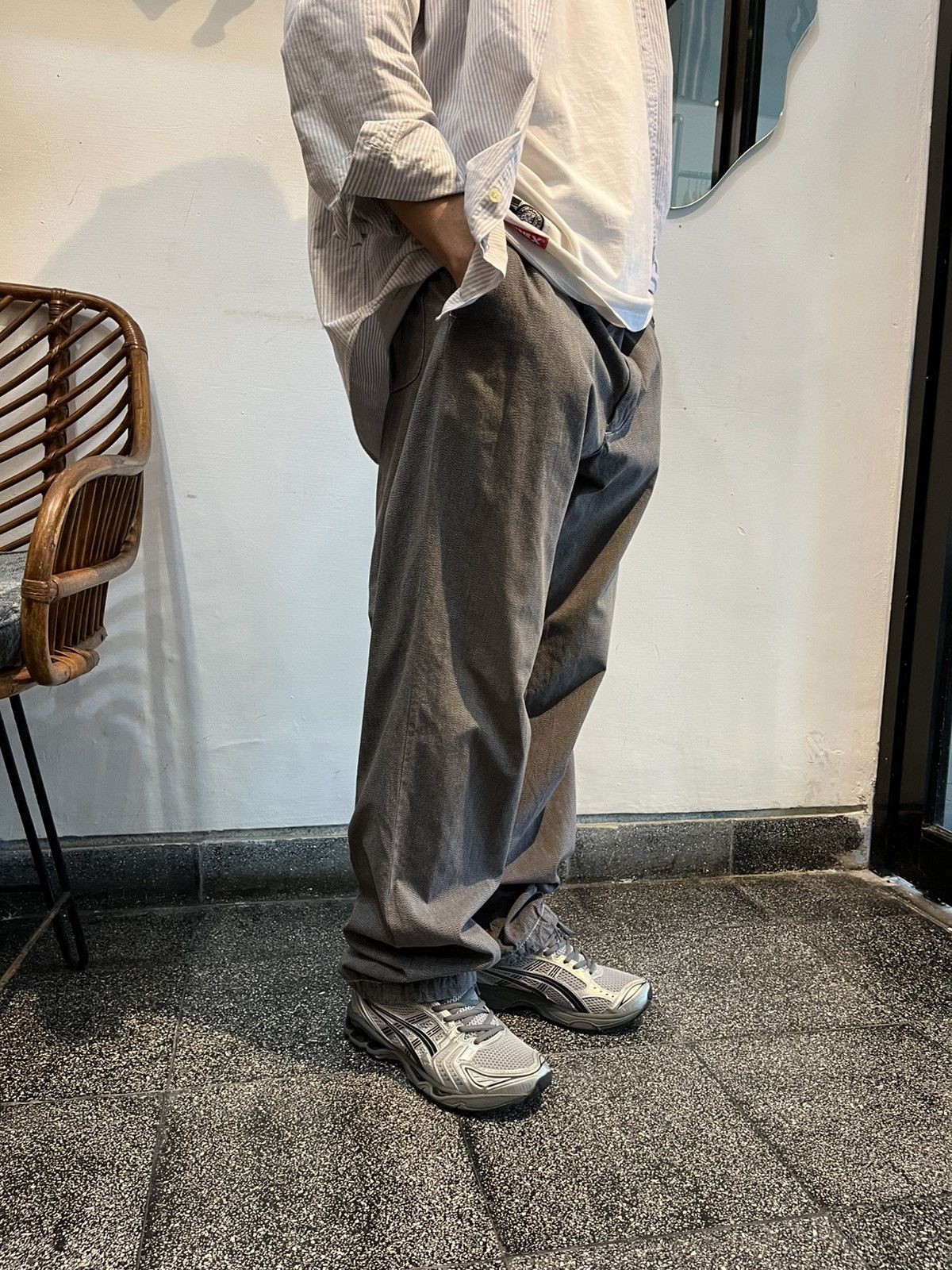 Engineered Garments Engineered Garments, Work Trouser Grey Stopper! Size US 36 / EU 52 - 2 Thumbnail